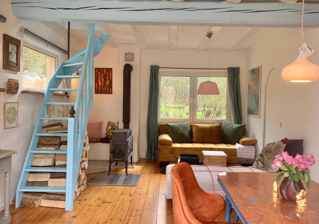 Apartament Kleine Kunstremise Mit Holzofen Burg Freienfels Weinbach Zewnętrze zdjęcie