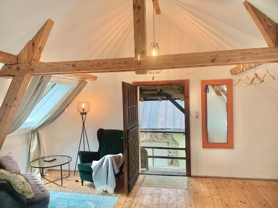 Apartament Kleine Kunstremise Mit Holzofen Burg Freienfels Weinbach Zewnętrze zdjęcie