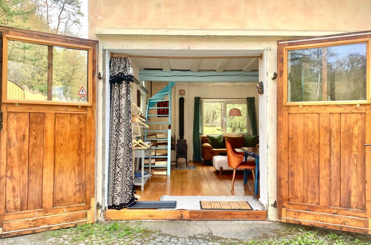 Apartament Kleine Kunstremise Mit Holzofen Burg Freienfels Weinbach Zewnętrze zdjęcie