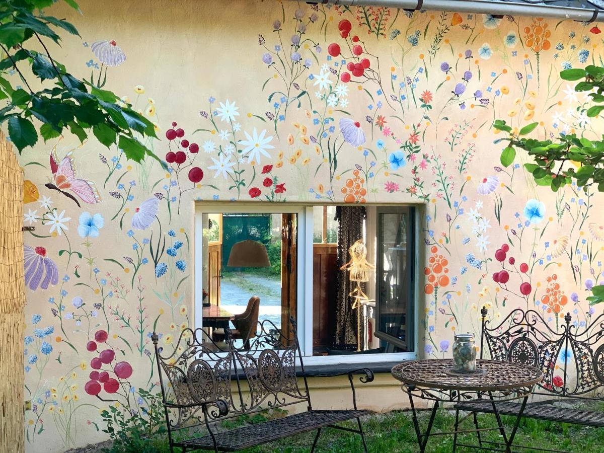 Apartament Kleine Kunstremise Mit Holzofen Burg Freienfels Weinbach Zewnętrze zdjęcie